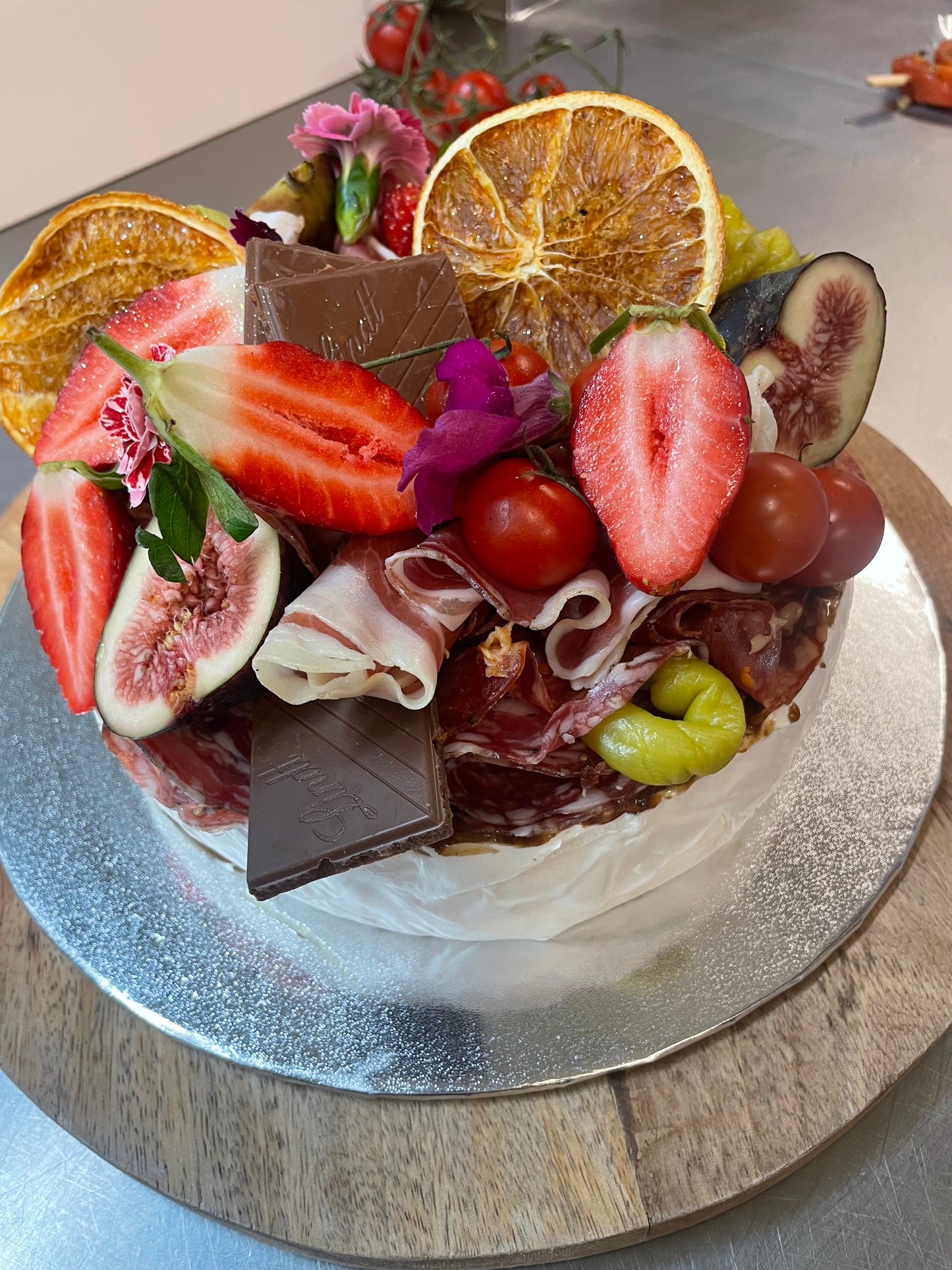 Brie Celebration Cake