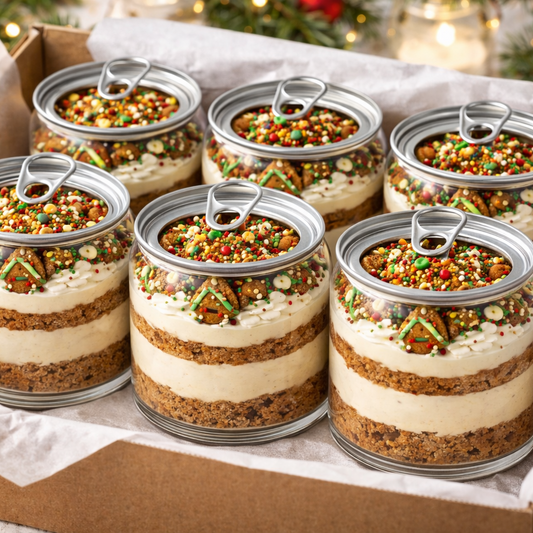 Gingerbread Dessert Jars